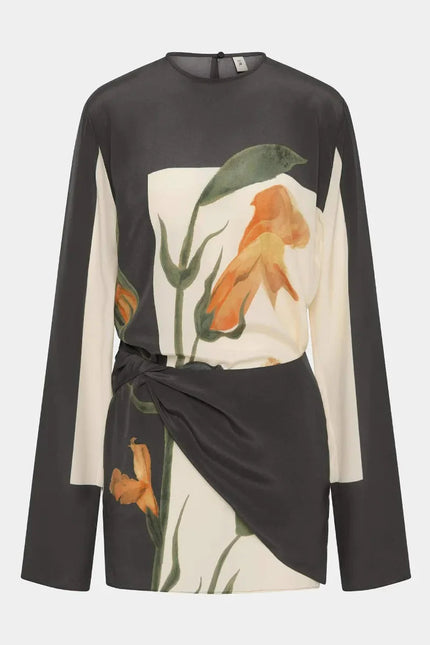 Colette Floral Cocktail Mini Dress
