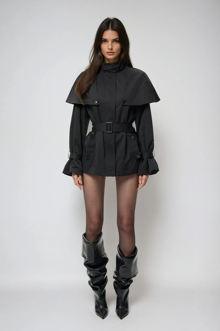 Adrienne Shawl Trench Coat