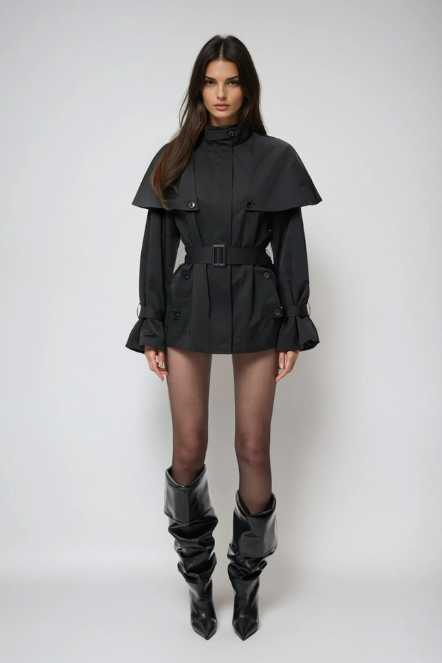 Adrienne Shawl Trench Coat