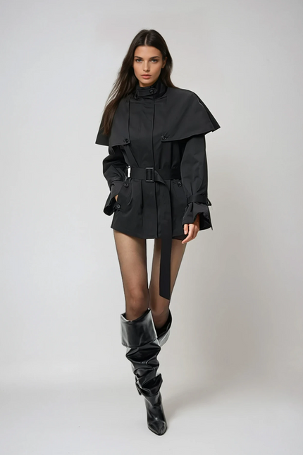 Adrienne Shawl Trench Coat