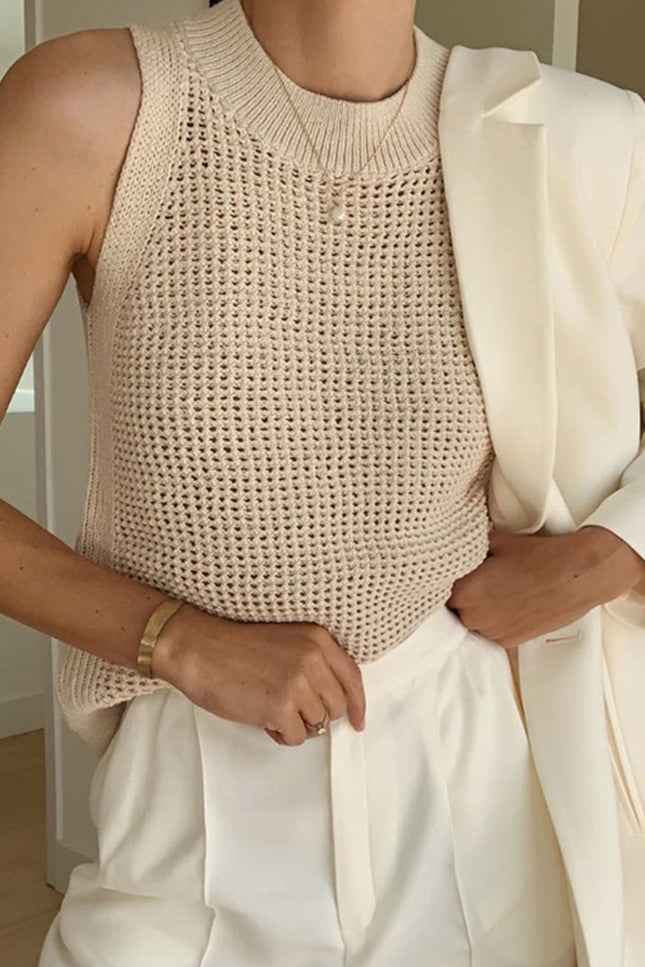 Amélie Knitted Tank Top