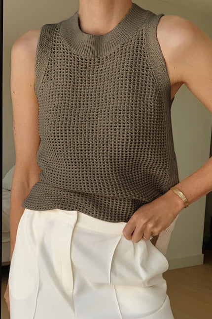 Amélie Knitted Tank Top