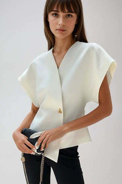 Monaco V Neck Blouse