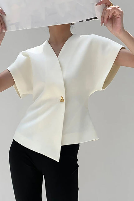 Monaco V Neck Blouse