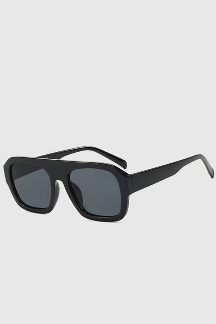 Skiathos Leopard Printed Square Sunglasses