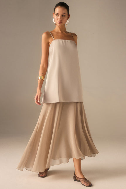 Elodie Layered Maxi Dress