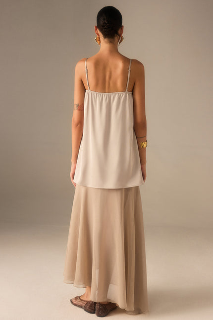 Elodie Layered Maxi Dress