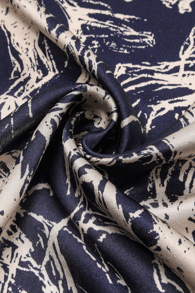 Jenny Horse Sketch Print Silk Scarf