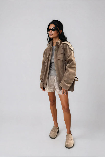 Aria Suede Jacket