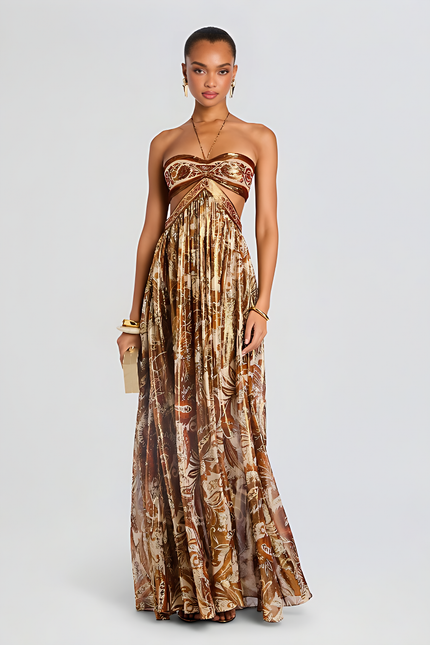 Adelaide Printed Maxi Dress