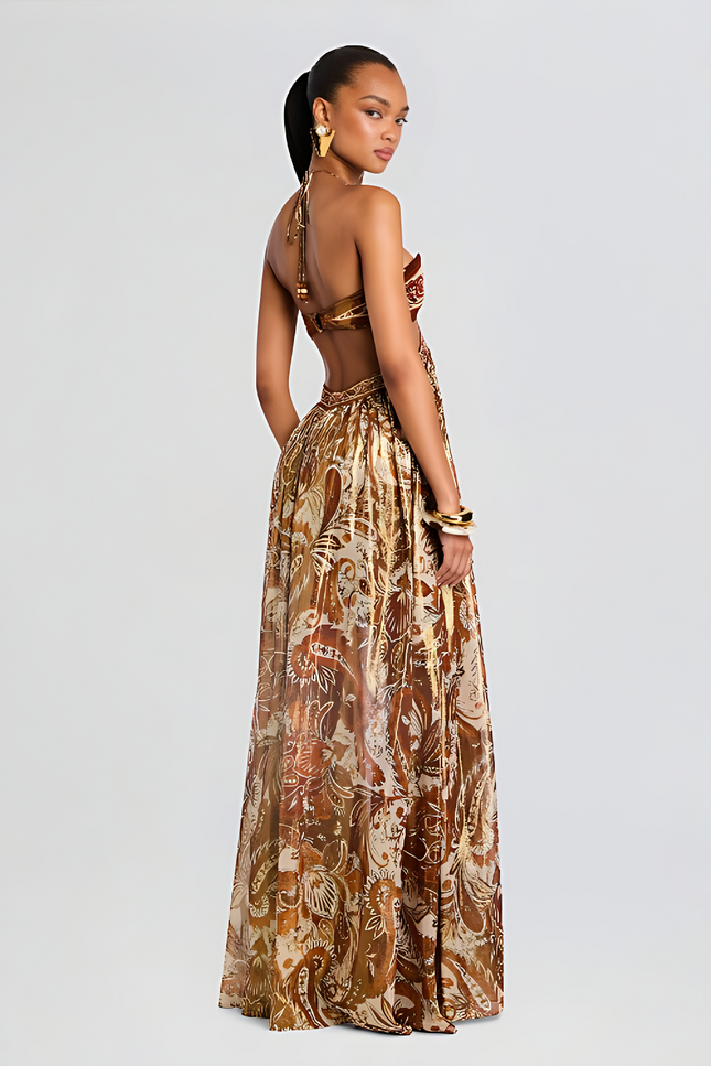 Adelaide Printed Maxi Dress