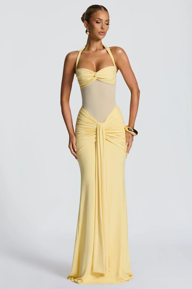 Aurora Satin Gown