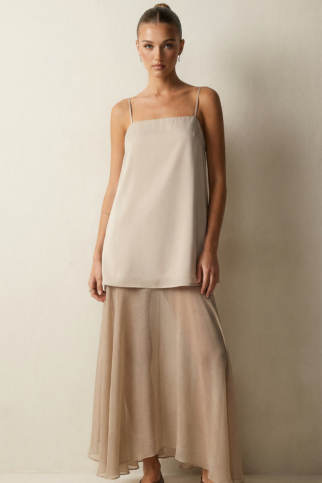 Elodie Layered Maxi Dress