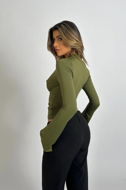 Chiara Lace Trim Top