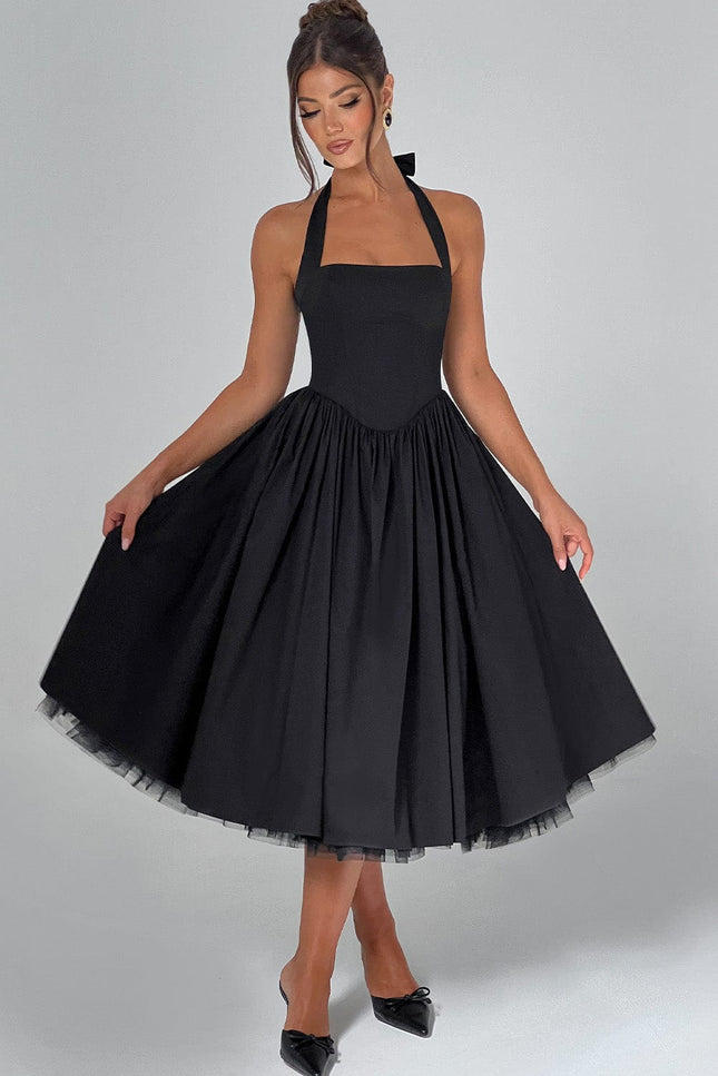 The Esme Halter Midi Dress