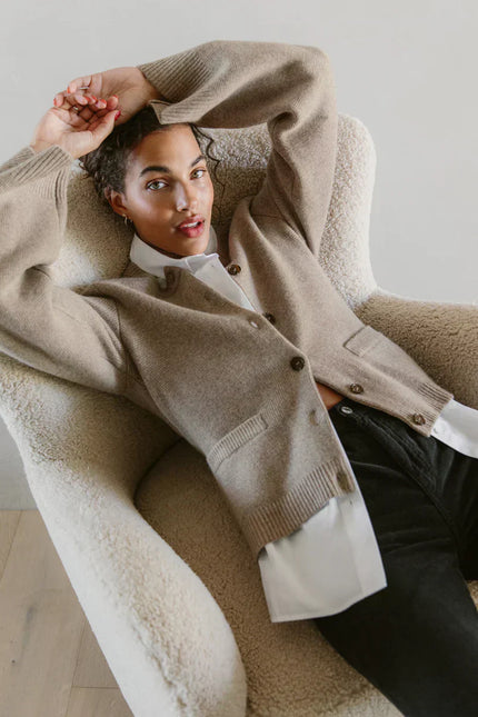 Harbour Ridge Wool Cardigan