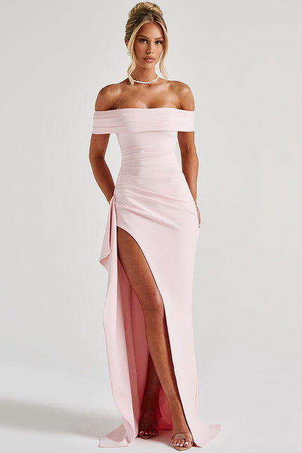 Valentina Drape Maxi Dress