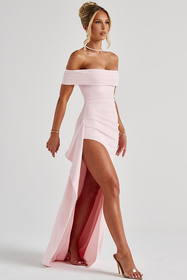 Valentina Drape Maxi Dress