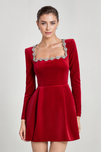 Renée Velvet Bodycon Dress