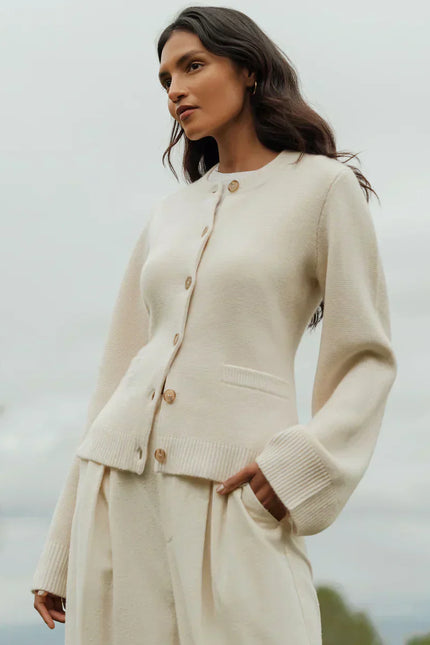 Harbour Ridge Wool Cardigan